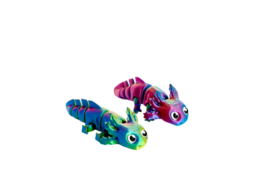 Axocuties: Articulated Axolotl