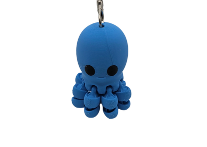 Baby Octopus Keychain