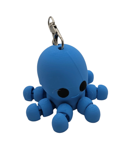 Baby Octopus Keychain