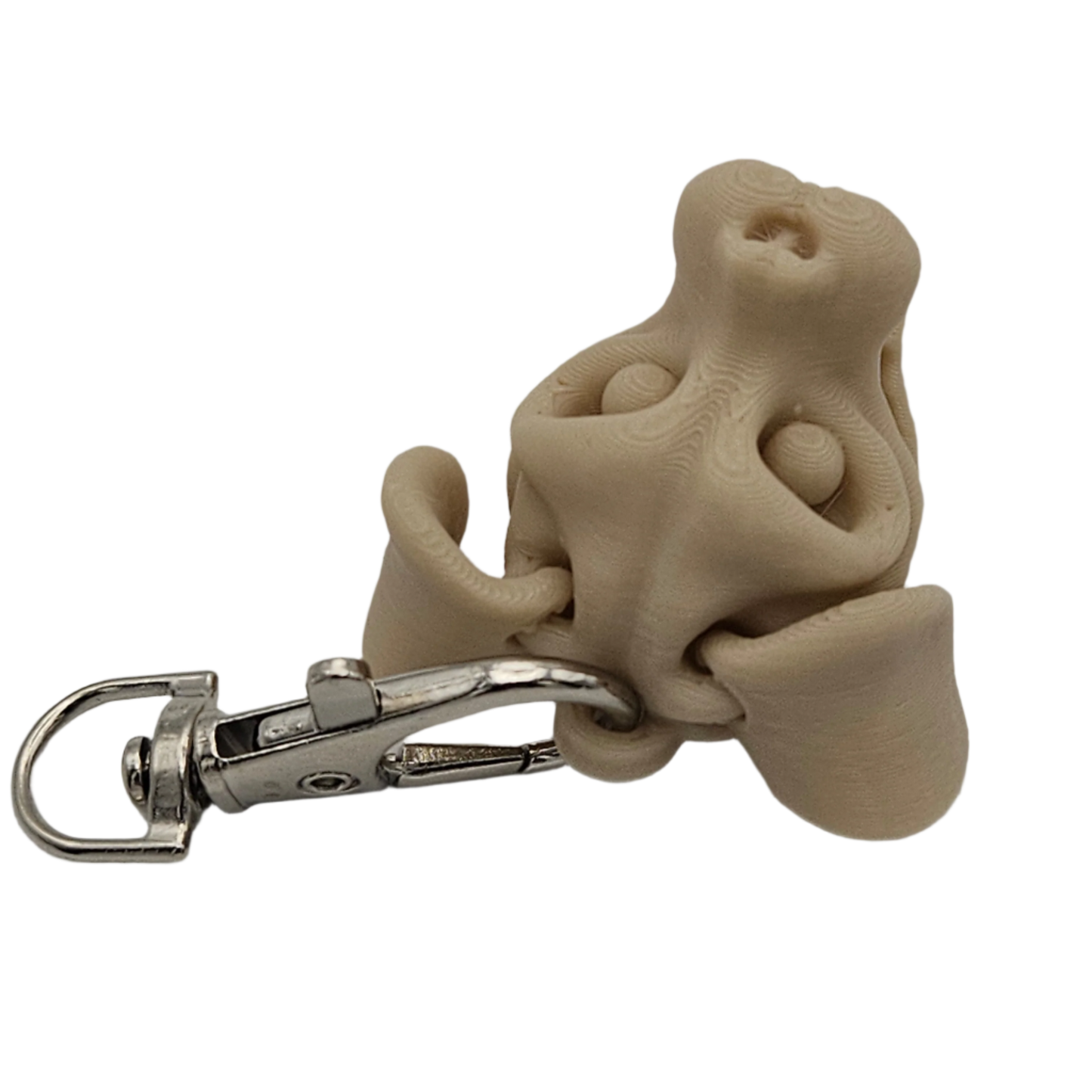 Bone Dog Keychain