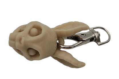 Bone Rabbit Keychain