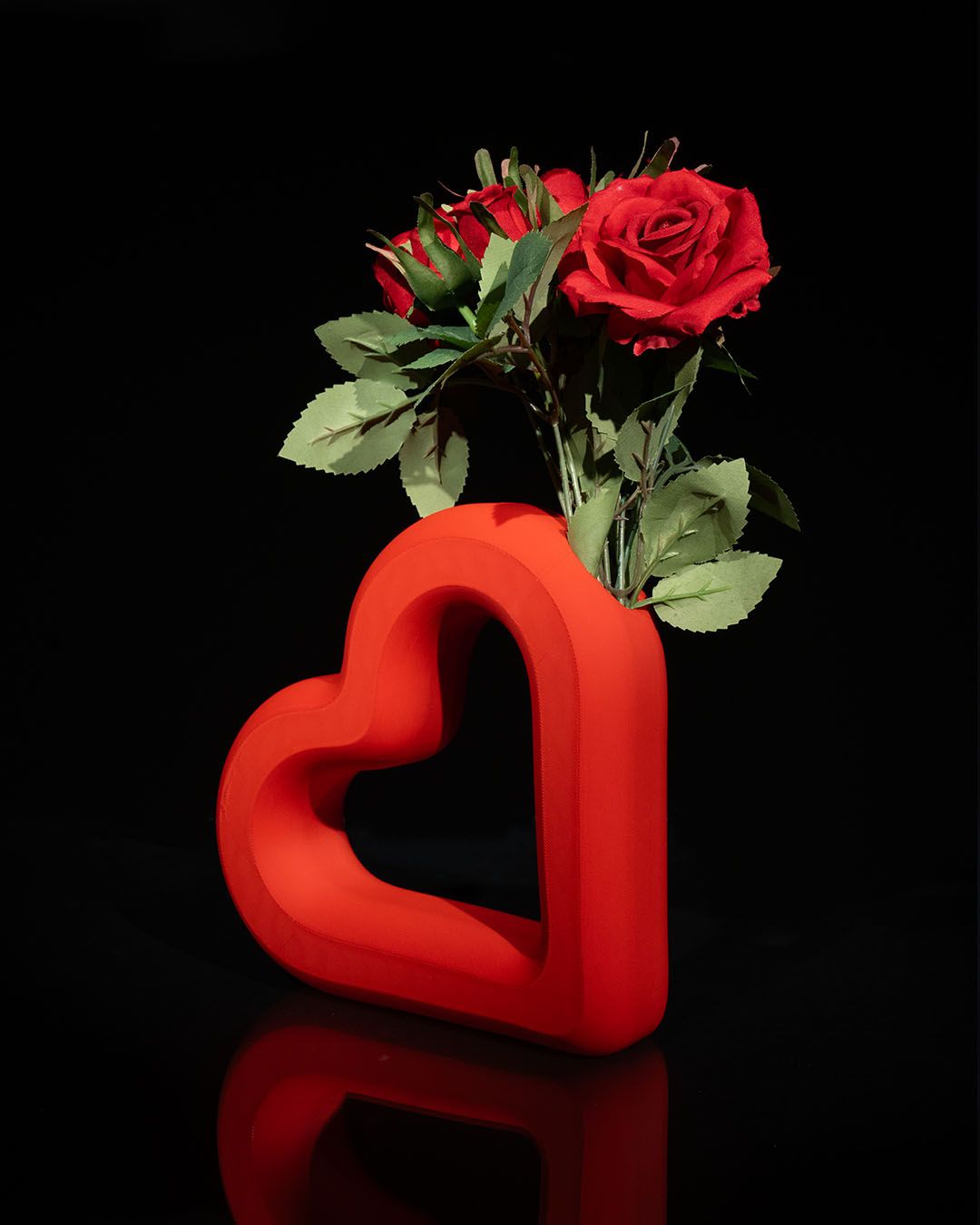 Geometrical Heart Vase