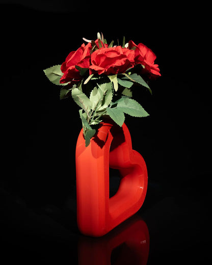 Geometrical Heart Vase