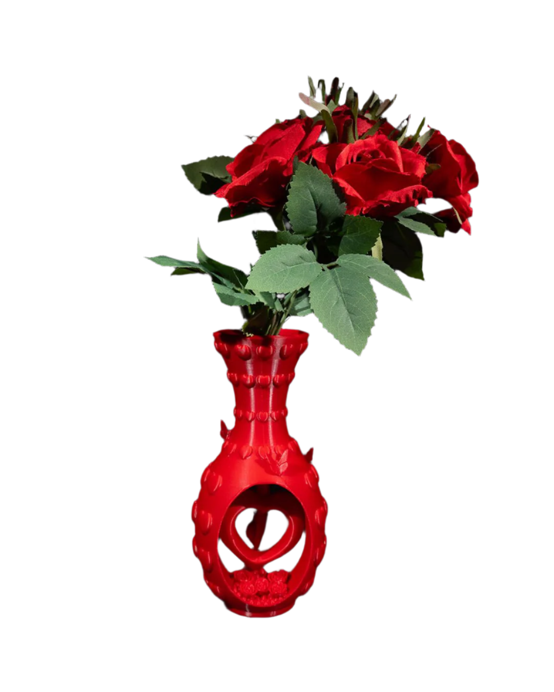 Koza Heart and Flowers Vase