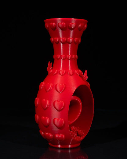 Koza Heart and Flowers Vase