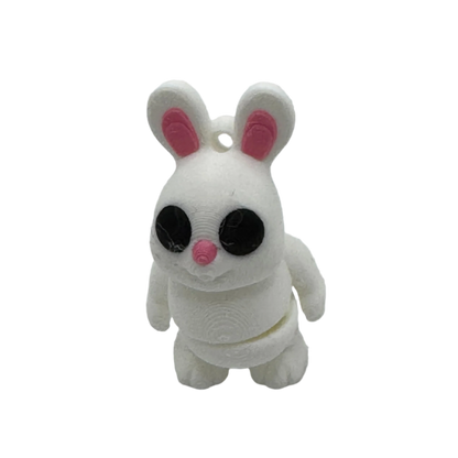 Easter Bunny Keychain